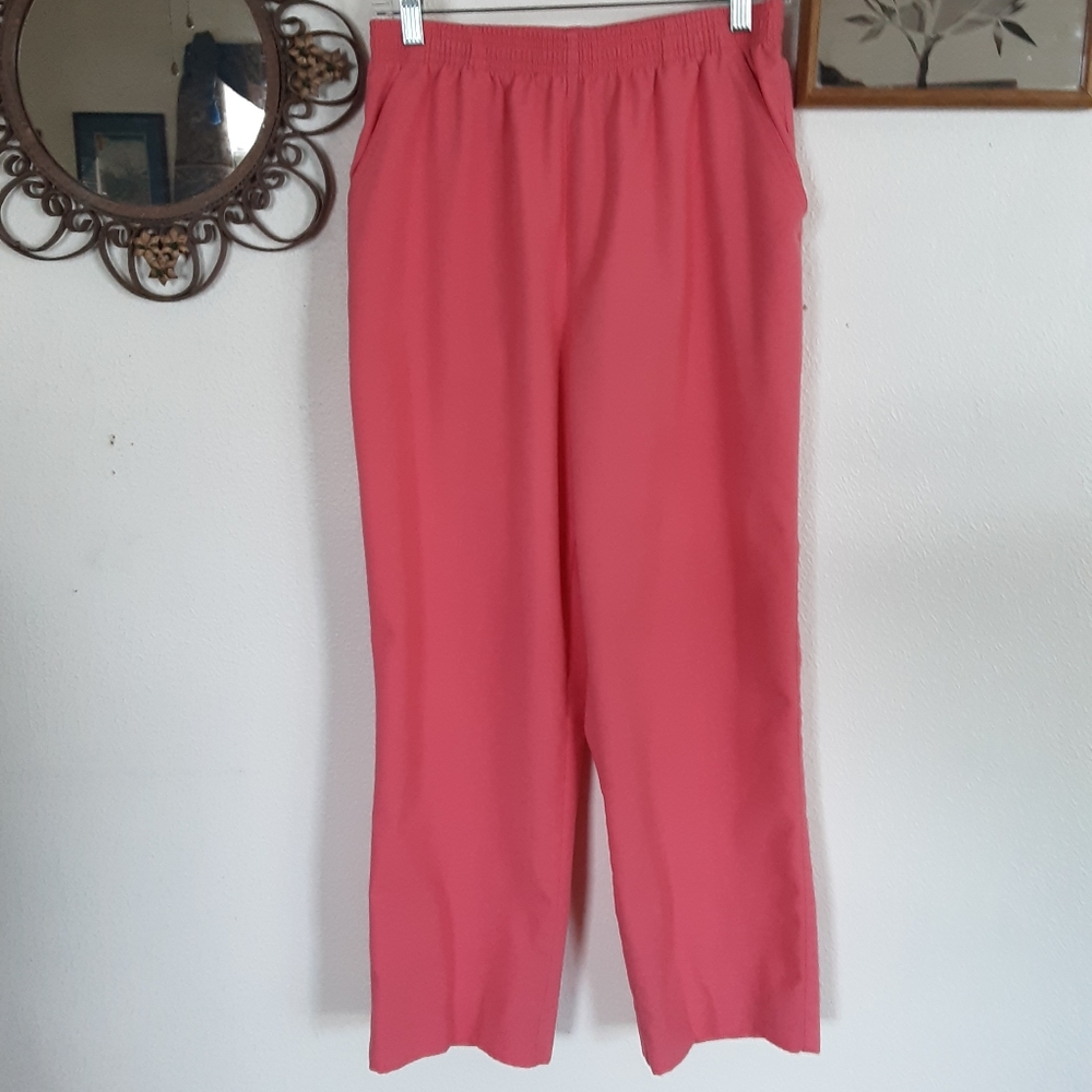DRAPER'S & DAMON'S PEACH PULL ON PANTS, 12P